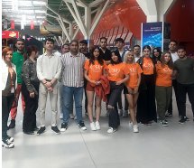 Sivil Havacılık öğrencileri Ercan Havalimanı'nı gezdi