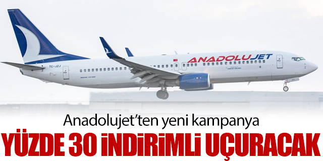 Anadolujet'ten yeni kampanya