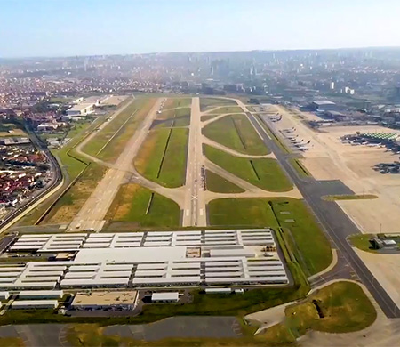 Bakan Kurum'dan Atatürk Havalimanı Millet Bahçesi paylaşımı