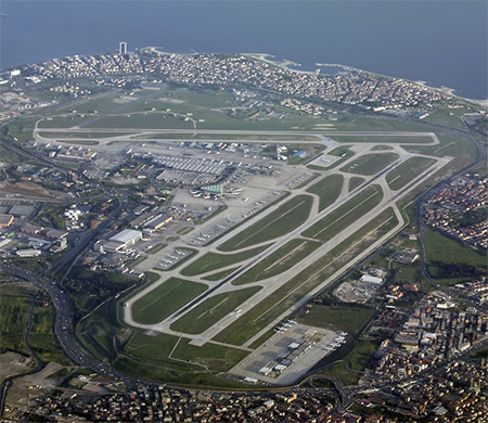 İstanbul için hazırlanan deprem senaryosunda Atatürk Havalimanı detayı