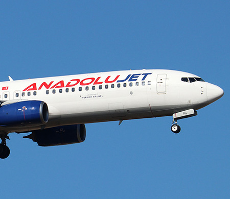 Anadolujet Ankara'yı uçuıyor