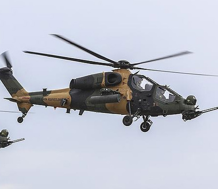 2017'nin son ATAK helikopteri yuvadan uçtu