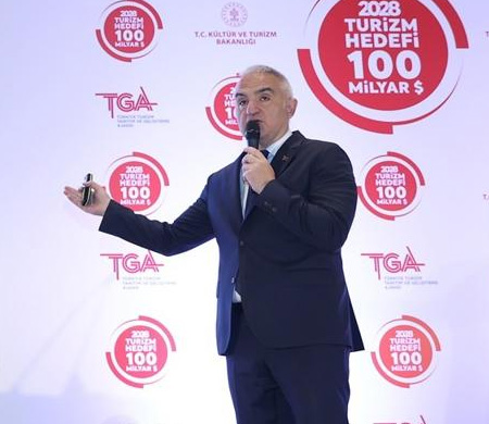 Bakan Ersoy Türkiye'nin Turizm Hedefini Duyurdu