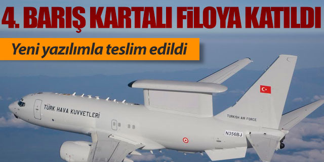 Türkiye son Barış Kartalı uçağını teslim aldı
