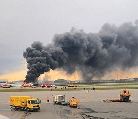 Rusya'da askeri havaalanında patlama!