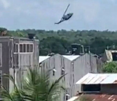 Kolombiya'da helikopter kazası: 4 ölü!