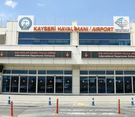 Kayseri Havalimanı 550 binden fazla yolcuya hizmet verdi