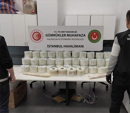 İstanbul Havalimanı'nda uyuşturucu operasyonları; 28 kilo ele geçirildi