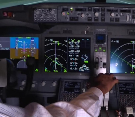 Hindistan'da pilotlar uçuş sırasında uyuyor