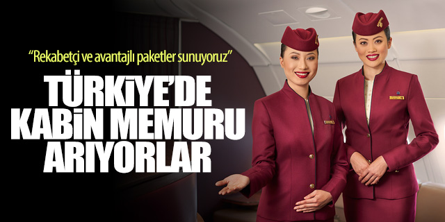 Qatar Airways Türkiye'den Kabin Memuru Arıyor