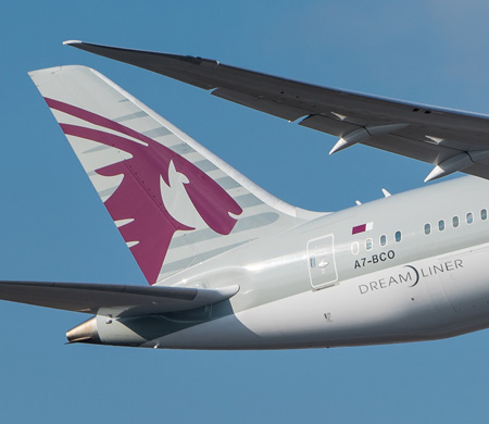 Qatar Airways uçuşlara devam ediyor