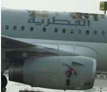 Qatar Airways uçağında korkutan yangın