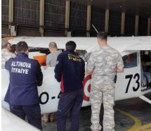 İtfaiye personeline uçak kazasına müdahale eğitimi