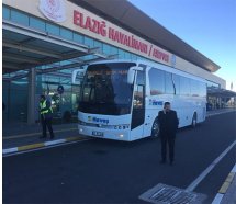 Elazığ ve Malatya Havalimanları'nda toplu ulaşım ücretsiz