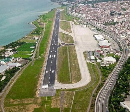 Trabzon Havalimanı için erozyon uyarısı