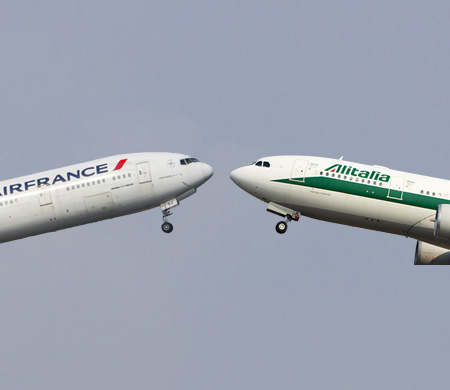 Air France uçağına çarpan A330 tipi uçak havalandı
