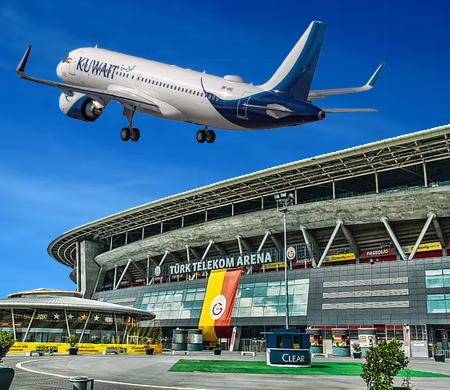 Galatasaray'dan Kuwait Airways açıklaması