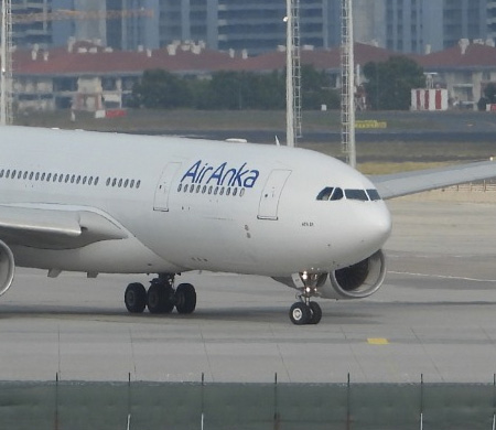 AirAnka Atatürk Havalimanı'ndan havalandı